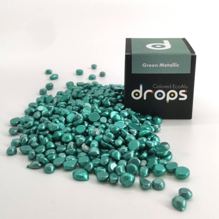 drops Green Metallic
